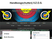Tablet Screenshot of hbsvzos.nl